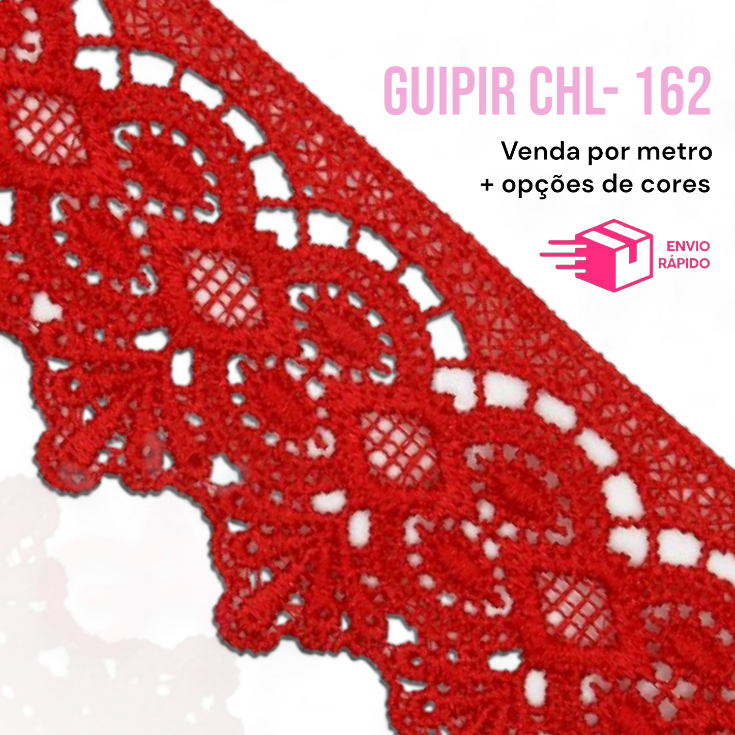 RENDA GUIPIR  CHL 162 - 5 cm - Por metro