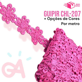 RENDA GUIPIR  CHL 207 - 2,5 cm - Por metro