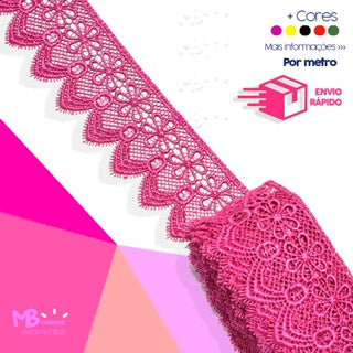 RENDA GUIPIR CHL 133 - 5,5 cm - Por metro