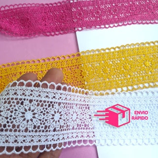 RENDA GUIPIR CHL 419 - 4 cm - Peça com 13,7 metros