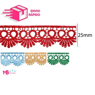 RENDA GUIPIR CHL 113 - 2,5 cm -  Por metro