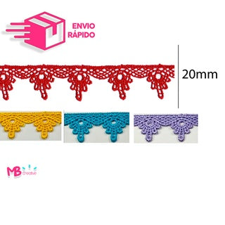 RENDA GUIPIR CHL 141 - 2 cm - Por metro